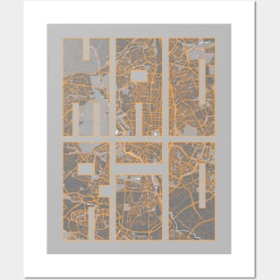 Madrid, Spain City Map Typography - Bauhaus Posters and Art